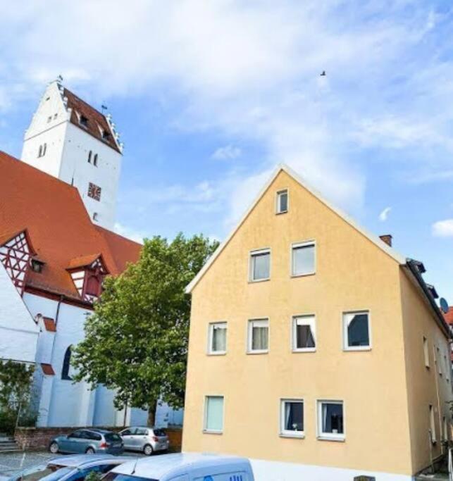 Ferienwohnung Am Schloss Leipheim Naehe Legoland Eksteriør billede